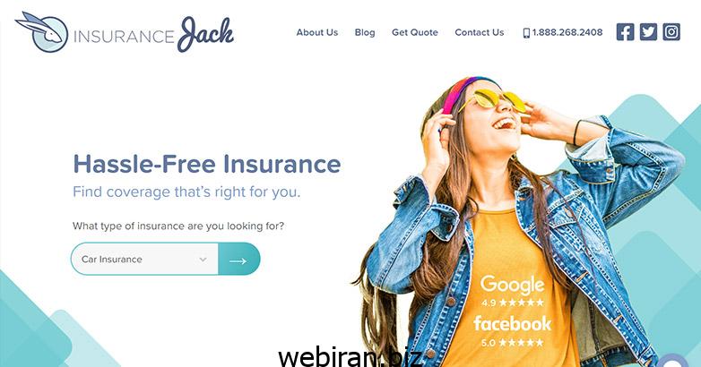 طراحی سایت بیمه